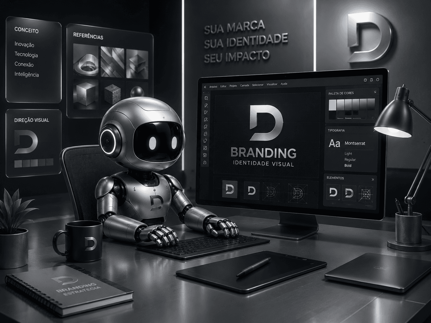 Imagem ilustrativa de Branding e Identidade Visual
